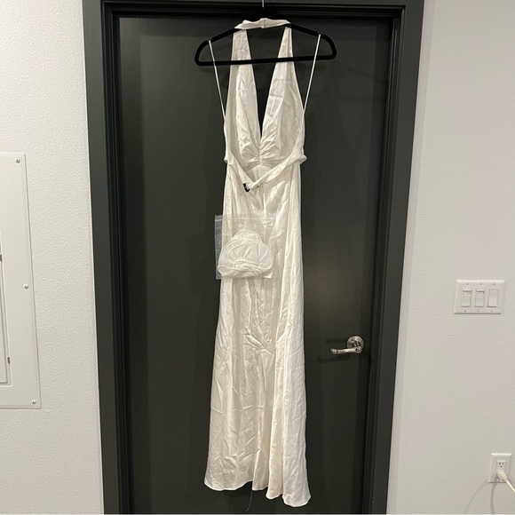 The Bar Grayson Gown in Blanc size 6 NEW! New without tags! - Picture 6 of 12